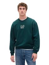 Sudadera GAP con Logo, Cuello Redondo, Forro Polar, Verde Trópico, Talla L Sudadera GAP con Logo, Cuello Redondo, Forro Polar, Verde Trópico, Talla L