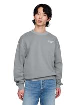 Sudadera GAP Logo Mini Cuello Redondo Gris Piloto L Sudadera GAP Logo Mini Cuello Redondo Gris Piloto L