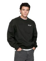 Sudadera GAP Mini Logo Cuello Redondo Negro Verdadero XS