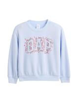 Sudadera GAP para Bebé Niña con Logo y Cuello Redondo Azul Sereno 2 Años Sudadera GAP para Bebé Niña con Logo y Cuello Redondo Azul Sereno 2 Años