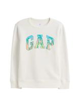 Sudadera GAP para Niños con Logo Blanco Roto Talla XS Sudadera GAP para Niños con Logo Blanco Roto Talla XS