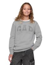 Sudadera para niños GAP Logo Piloto Gris Talla L Sudadera para niños GAP Logo Piloto Gris Talla L