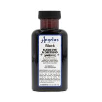 Suede Dye Angelus Black 90 ml para restauração de couro