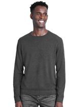 Suéter Aramis Masculino Tricot Crewneck Grafite Mescla