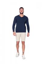 Suéter Básico Gola V Pitt 060000244 Masculino Suéter Básico Gola V Pitt 060000244 Masculino