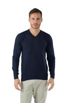 Suéter Básico Gola V - Purofio Suéter Básico Gola V - Purofio