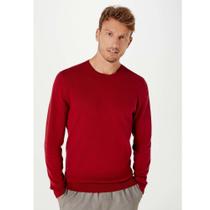Suéter Básico Hering Masc Gola Redonda Vermelho K0WGRWQSI