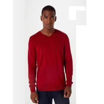 Suéter Básico Hering Masc Tricô Gola V Vermelho K0WERWQSI Suéter Básico Hering Masc Tricô Gola V Vermelho K0WERWQSI