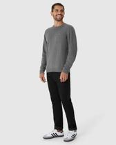 Suéter básico masc decote redondo em tricô malwee Suéter básico masc decote redondo em tricô malwee