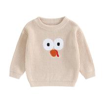 Suéter Beautooly Baby Thanksgiving Turkey Bordado 12-18M Suéter Beautooly Baby Thanksgiving Turkey Bordado 12-18M