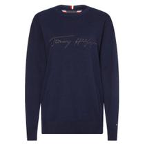 Suéter Bordado Com Logotipo De Assinatura - MW0MW24972