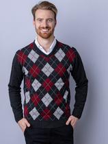 Suéter com jacquard