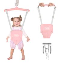 Suéter de bebê FUNLIO 2 em 1 com gancho de teto rosa Suéter de bebê FUNLIO 2 em 1 com gancho de teto rosa