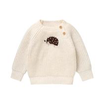 Suéter De Inverno Tricotado Para Bebês Recém-Nascidos, Gola Redonda, Manga Longa, Pullover Casual Suéter De Inverno Tricotado Para Bebês Recém-Nascidos, Gola Redonda, Manga Longa, Pullover Casual