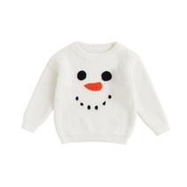 Suéter de Natal Beautooly Snowman Bordado Unissex 3-6M
