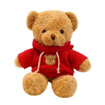 Suéter de pelúcia Teddy Bear Galatee 30 cm vermelho