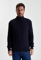Suéter docthos slim tricot gola alta Suéter docthos slim tricot gola alta