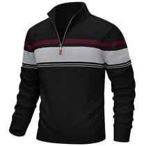 Suéter DOKASIN, pulôver com zíper para homens, algodão, inverno Suéter DOKASIN, pulôver com zíper para homens, algodão, inverno