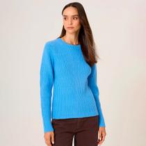 Suéter Dudalina Agata In26 Azul Feminino Suéter Dudalina Agata In26 Azul Feminino