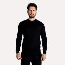 Suéter Ellus Modal Jersey Preto