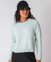 Suéter Feminino Chenille Marisa Azul Suéter Feminino Chenille Marisa Azul