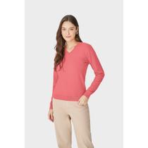 Suéter Feminino Decote V Tricô Malwee Ref. 19271