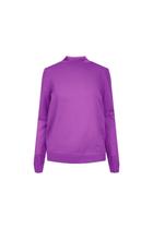 Suéter Feminino Miose Gola Média Lilás