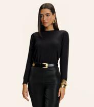 Suéter Feminino Tricot Endless Preto Suéter Feminino Tricot Endless Preto