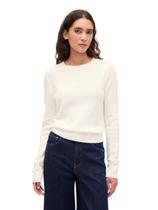 Suéter GAP Cashsoft de Cuello Redondo Color Marfil XXL Suéter GAP Cashsoft de Cuello Redondo Color Marfil XXL