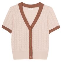 Suéter GRACE KARIN recortado com laços para mulheres tamanho L