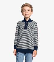 Suéter Infantil Masculino Em Tricot Trick Nick Azul