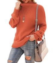 Suéter Jouica Turtleneck Batwing de manga comprida para mulheres Suéter Jouica Turtleneck Batwing de manga comprida para mulheres