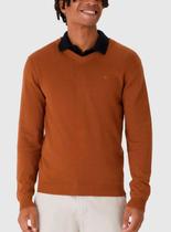 Suéter Malwee 1000095086 Masculino Decote V Tricô T. P/XGG