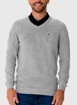 Suéter Malwee 1000095086 Masculino Decote V Tricô T. P/XGG