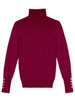 Suéter Malwee 1000103721 Feminino Gola Alta Tricô T. P/GG