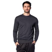 Suéter Masculino Balboa Versátil Preto Mescla Suéter Masculino Balboa Versátil Preto Mescla