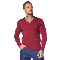 Suéter Masculino Broken Rules Tricot Vermelho Suéter Masculino Broken Rules Tricot Vermelho
