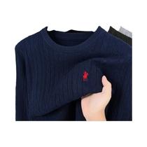 Suéter Masculino Clássico Paul Designer Com Bordado De Pônei, Moda Quente De Tricô Para Outono