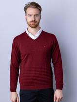 Suéter Masculino Com Nervuras Suéter Masculino Com Nervuras