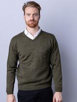Suéter Masculino Com Nervuras Suéter Masculino Com Nervuras