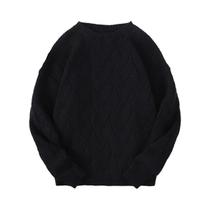 Suéter Masculino De Estilo Japonês Com Manga Longa E Gola Redonda, Casual E Versátil, Pullover De