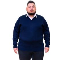Sueter Masculino De Lã Plus Size Tamanhos Especiais G1 A G4