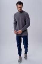 Suéter Masculino Enzo Milano Chumbo Suéter Masculino Enzo Milano Chumbo