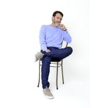 Suéter Masculino Gola Careca Camisaria Colombo