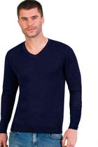 Suéter Masculino Menzo Decote V Azul