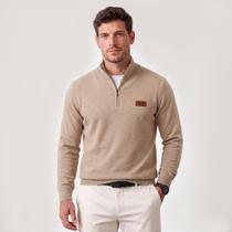 Suéter Masculino Red Nose Tricô Meio Zíper Gola Alta Original Suéter Masculino Red Nose Tricô Meio Zíper Gola Alta Original