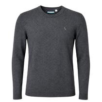 Suéter Masculino Reserva Blusa Tricot Gola Careca Cor:Cinza Mescla EscuroTamanho:M Suéter Masculino Reserva Blusa Tricot Gola Careca Cor:Cinza Mescla EscuroTamanho:M