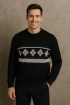 Sueter masculino social frio blusa casaco la