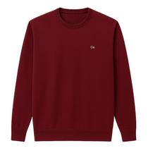 Suéter Masculino Tricot Ogochi Blusa Slim Algodão Inverno