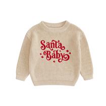 Suéter Nokpsedcb Baby Girl Boy Gingerbread Bordado 0-6M Suéter Nokpsedcb Baby Girl Boy Gingerbread Bordado 0-6M